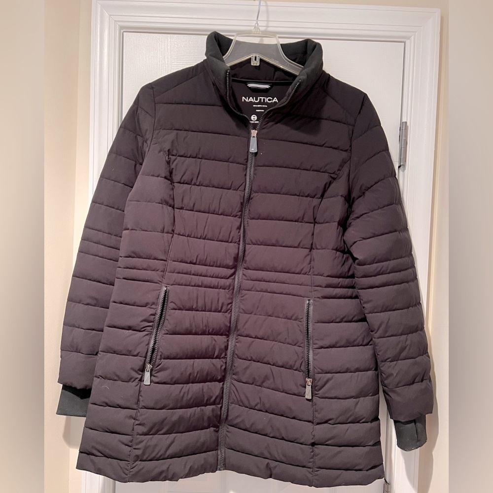Nautica Puffer Coat - Black- XXL